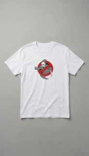 تیشرت اوورسایز GHOST سفید